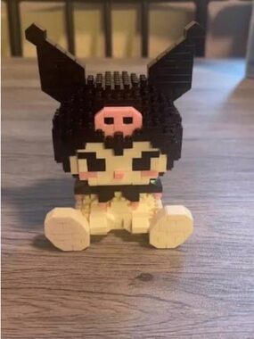 Kuromi Mini Blocks Building Set-OPENED LIKE NEW